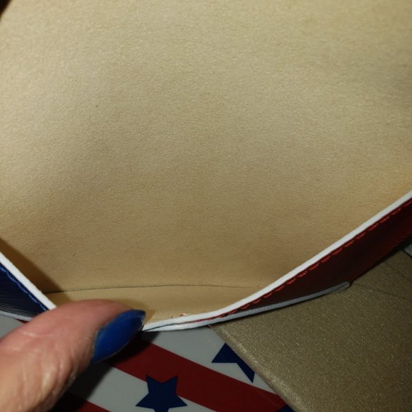 Louis Vuitton Kiragami Red White and Blue Pochette - Rare ! - Picture 7 of 10